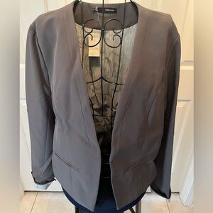 Maurices Dark Gray Blazer Large NWT